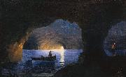 Ivan Aivazovsky Azure Grotto, Naples painting